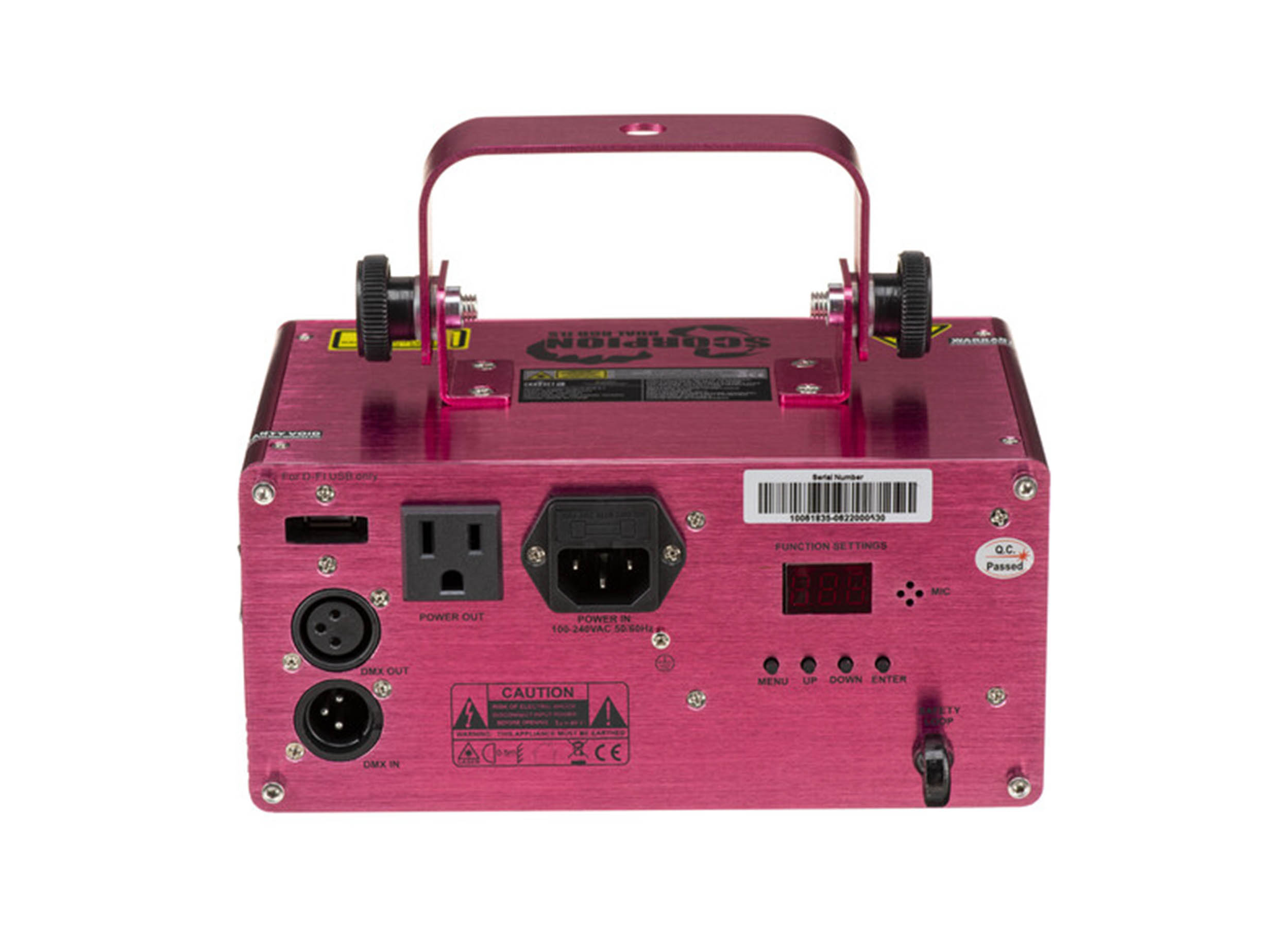 Chauvet Scorpion Dual RGB ILS, Dual RGB FAT BEAM Aerial Effects Laser by Chauvet DJ