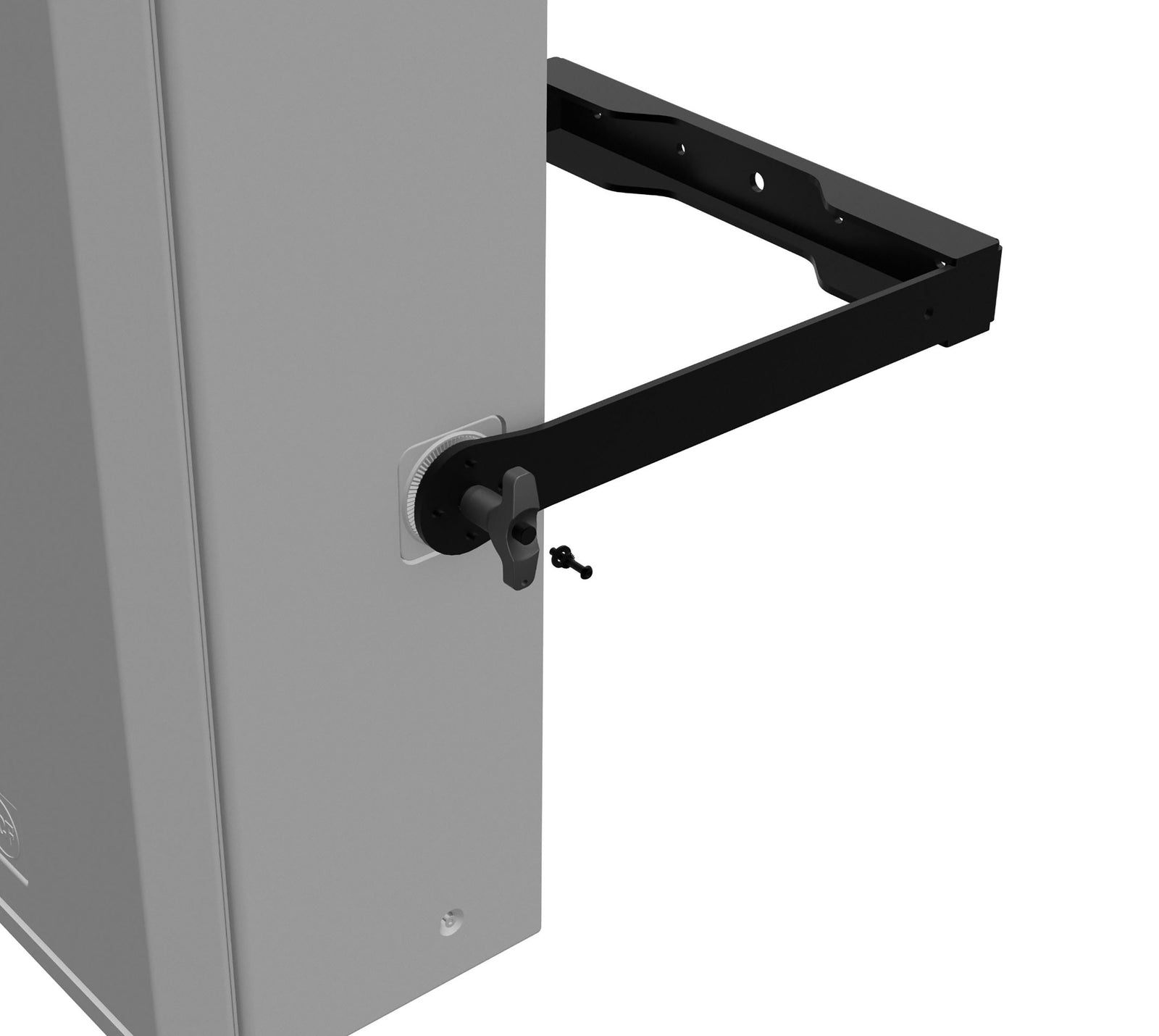 RCF VBR60715 Vertical Bracket for KX 08-A Speaker - Black by RCF