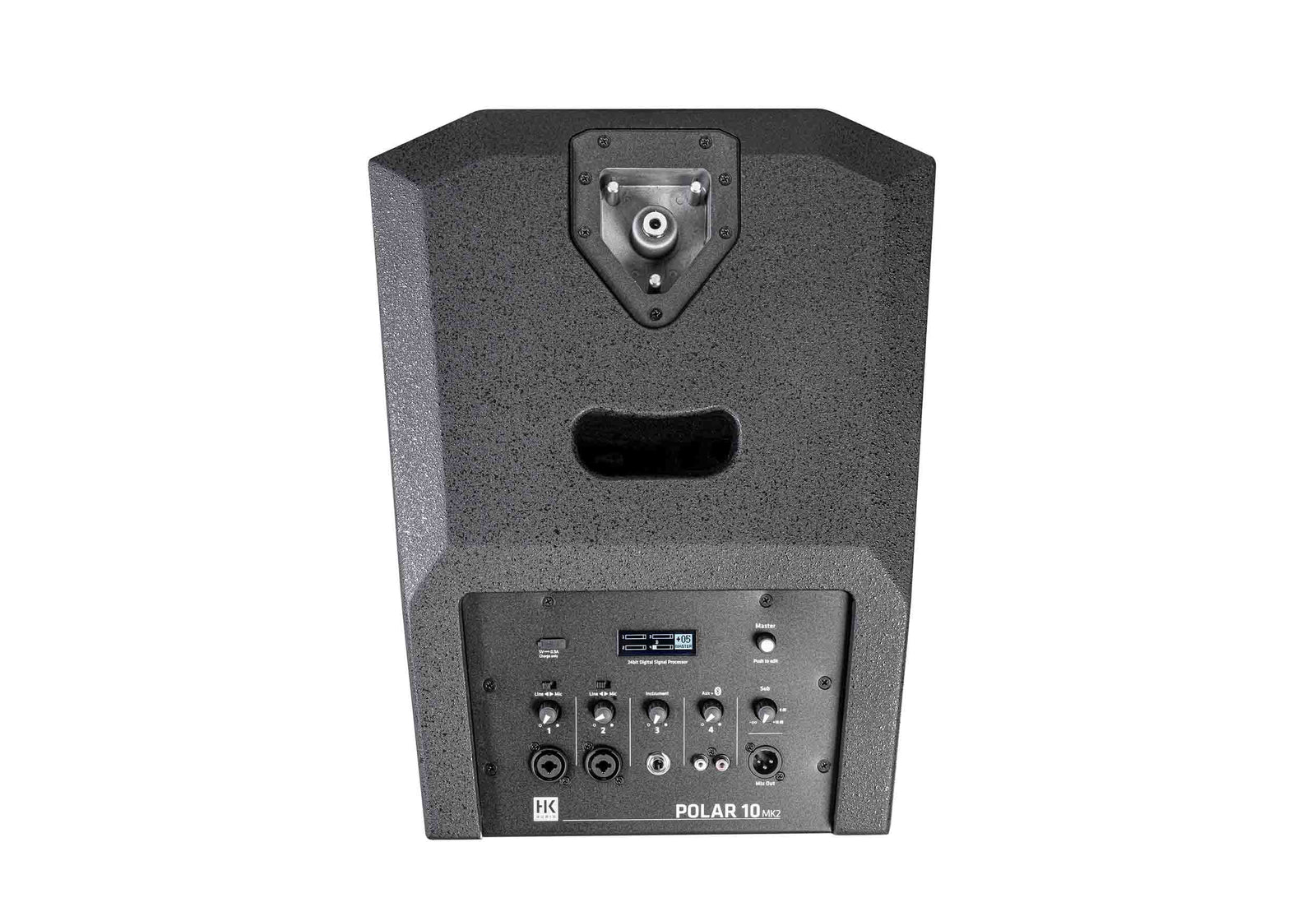HK Audio POLAR-MKII-10-BLK Active Column Loudspeaker System Black - 2000 Watt by HK Audio