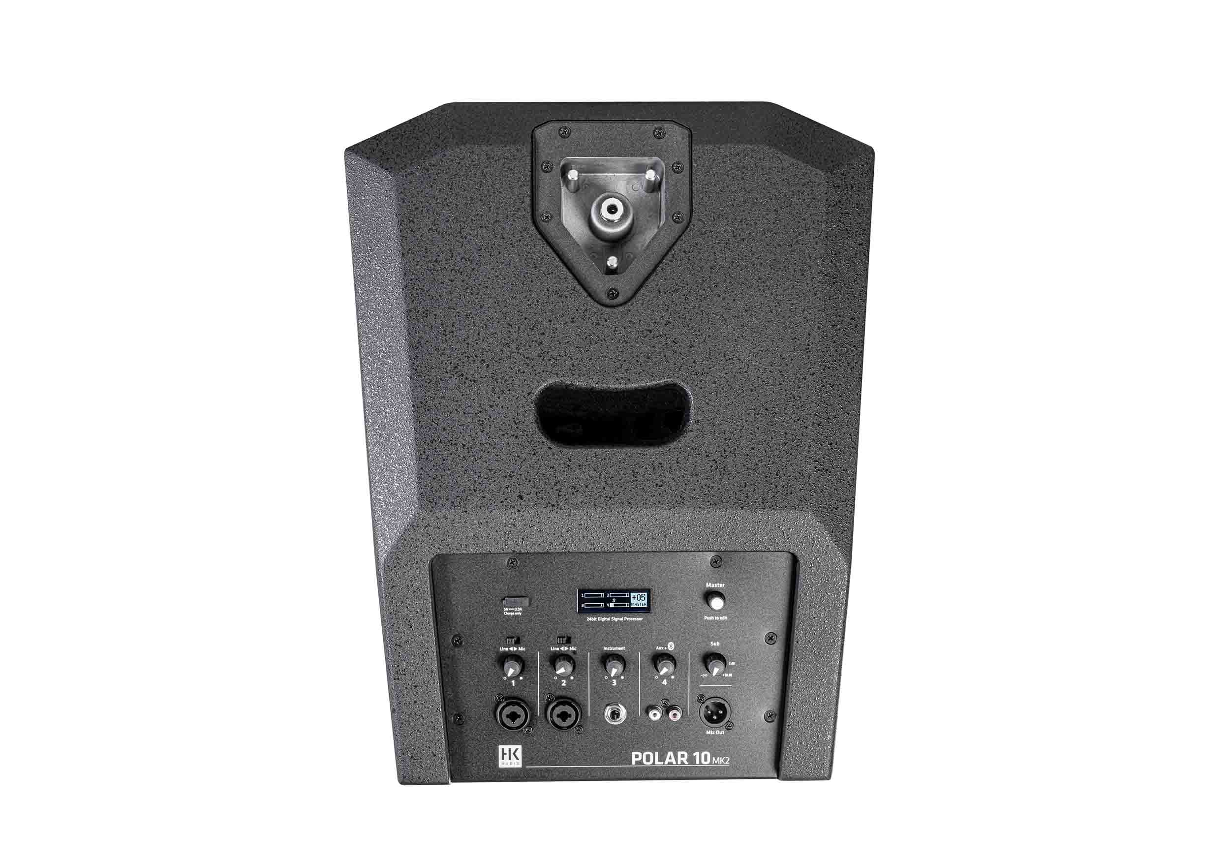 HK Audio POLAR-MKII-10-BLK Active Column Loudspeaker System Black - 2000 Watt by HK Audio