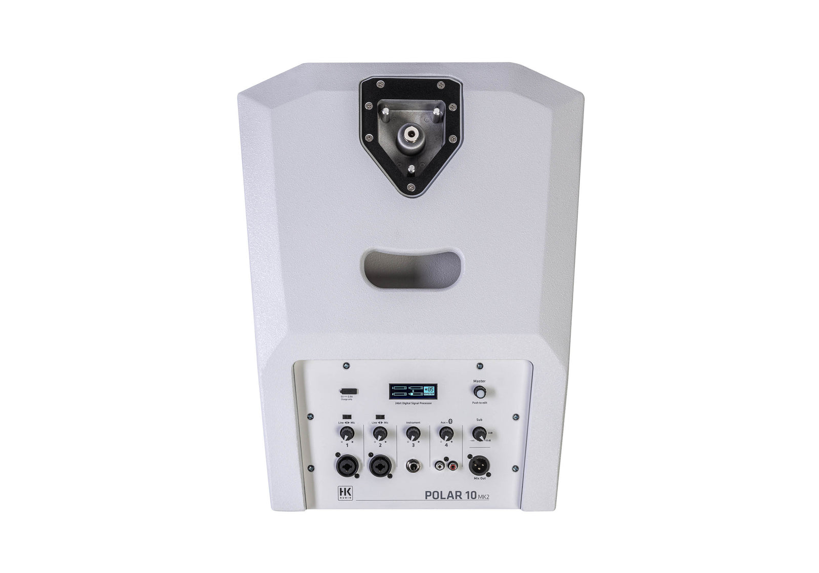 HK Audio POLAR-MKII-10-WHT Active Column Loudspeaker System White - 2000 Watt by HK Audio