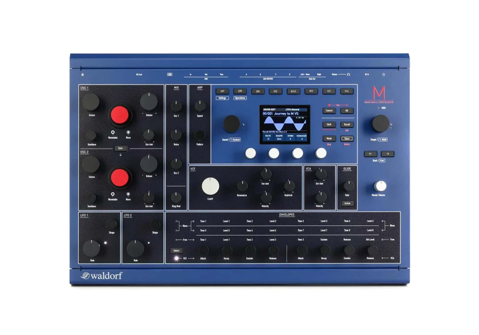 Waldorf M Microwave Inspired Wavetable Desktop Synthesizer by Waldorf