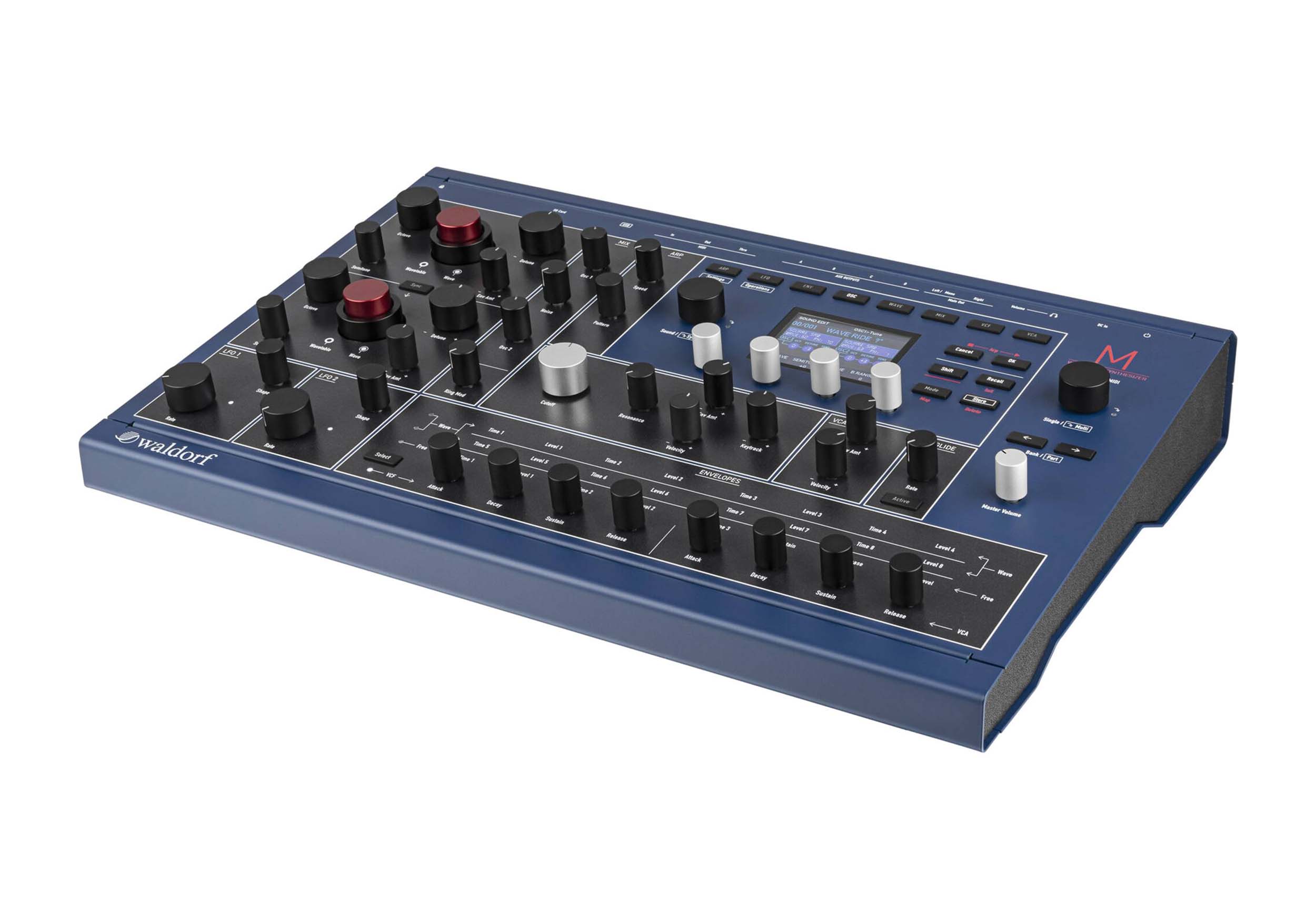 Waldorf M 16 Voice Classic Hybrid Wavetable Synthesizer Module with Analog Filters by Waldorf