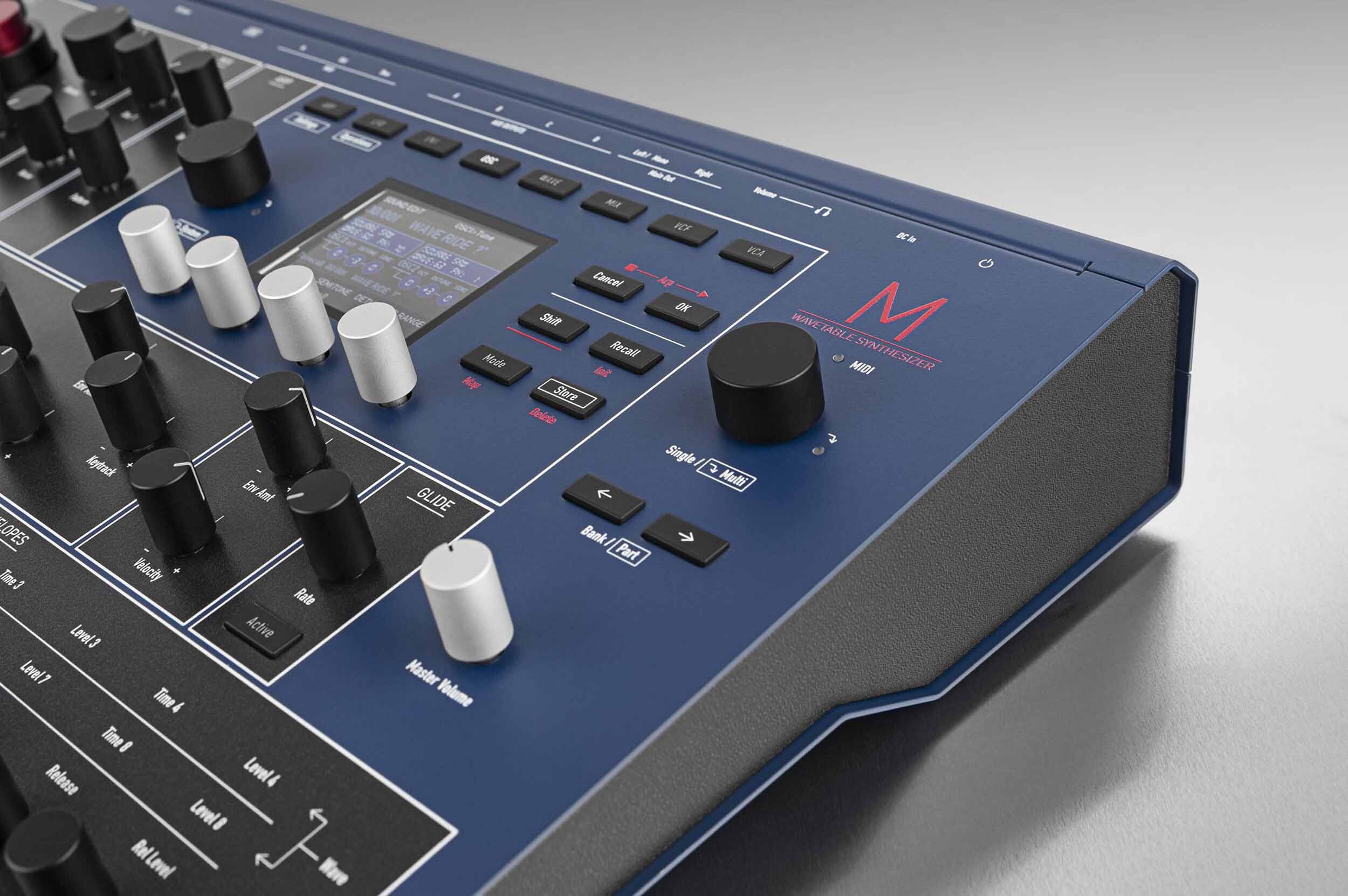 Waldorf M 16 Voice Classic Hybrid Wavetable Synthesizer Module with Analog Filters by Waldorf