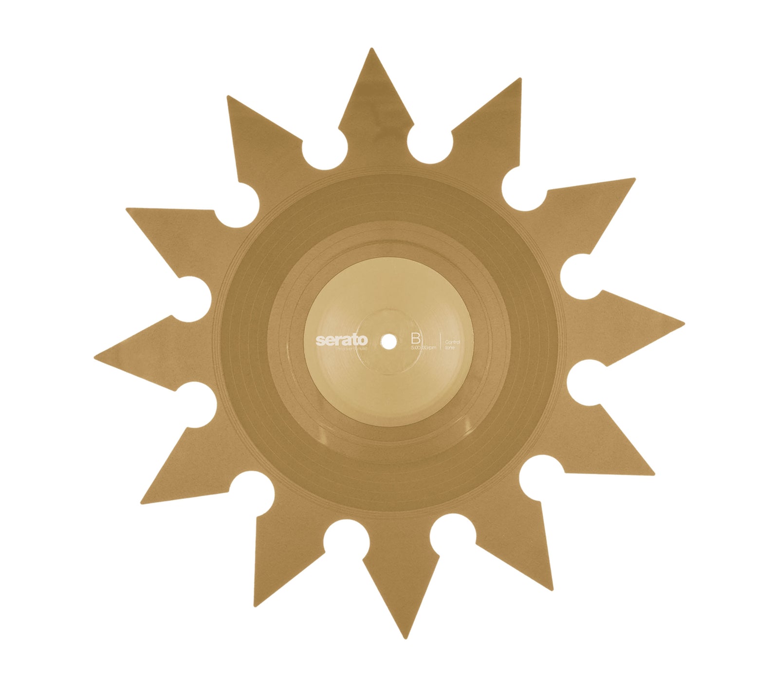 Serato SCV-SP-063-W2 X Thud Rumble 12" Shaped Weapons of Wax Single Control Vinyl - Ninja by Serato