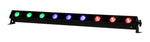 B-Stock: ADJ UBL9H, RGBAL+UV Linear Light Bar with Diffusion Filter - 9 LEDs