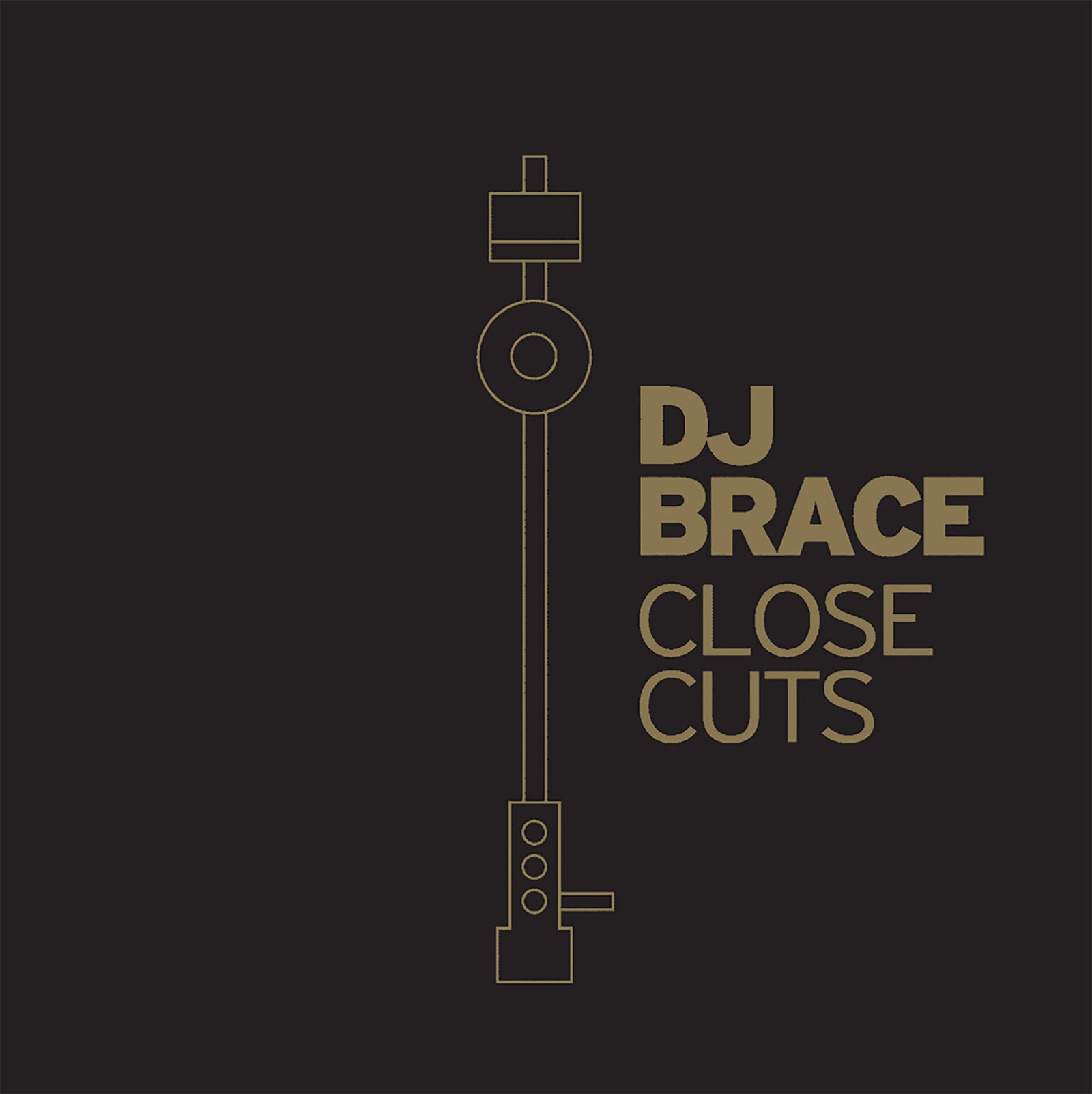Serato SCV-SP-060-B7, 7-Inch Single Control Vinyl, DJ Brace and Close Cuts - White and Black by Serato
