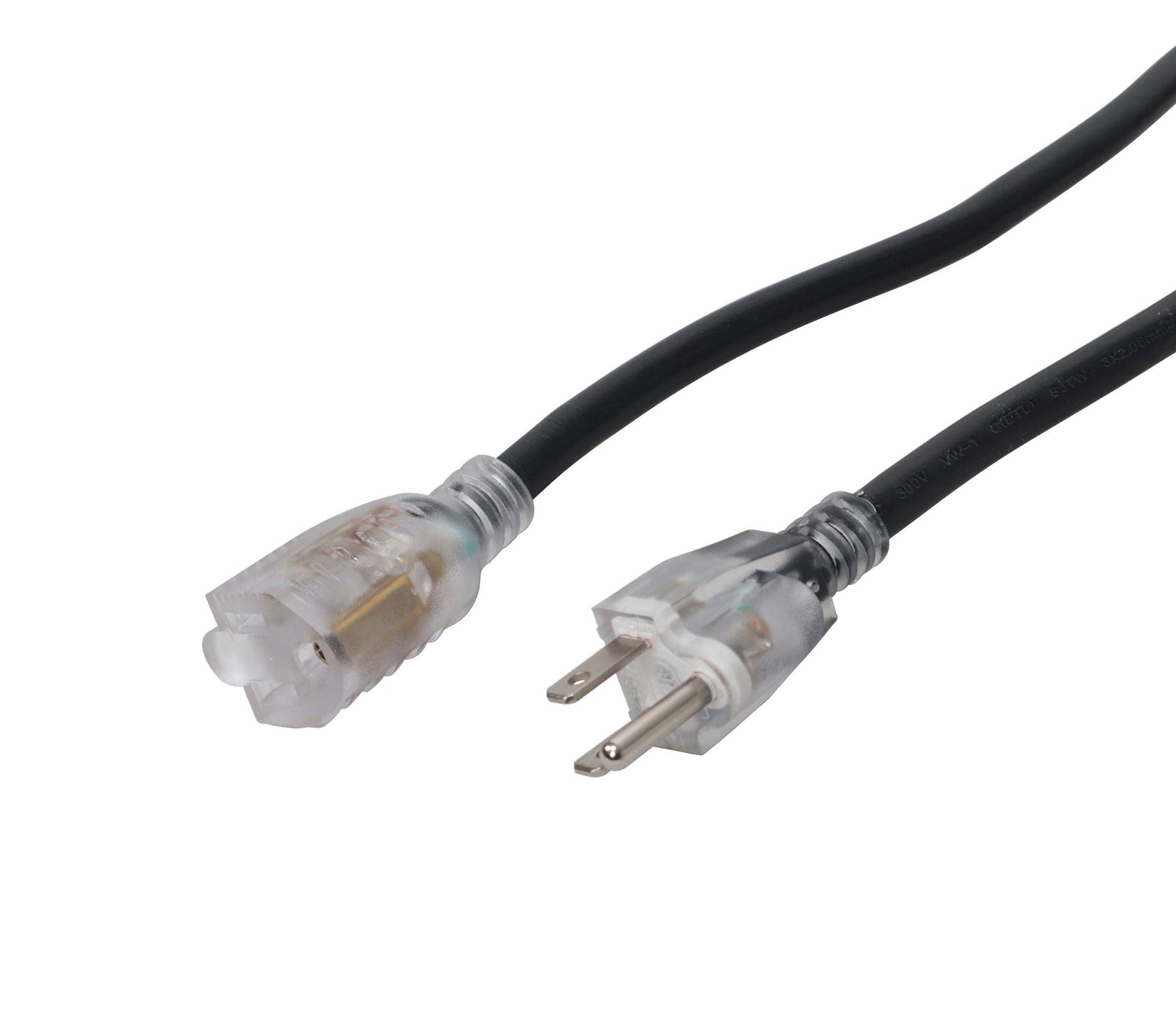 ProX XC-P141-25, 110v to 110v Female Power Cord 14AWG 3 Prong Black - 25 Feet