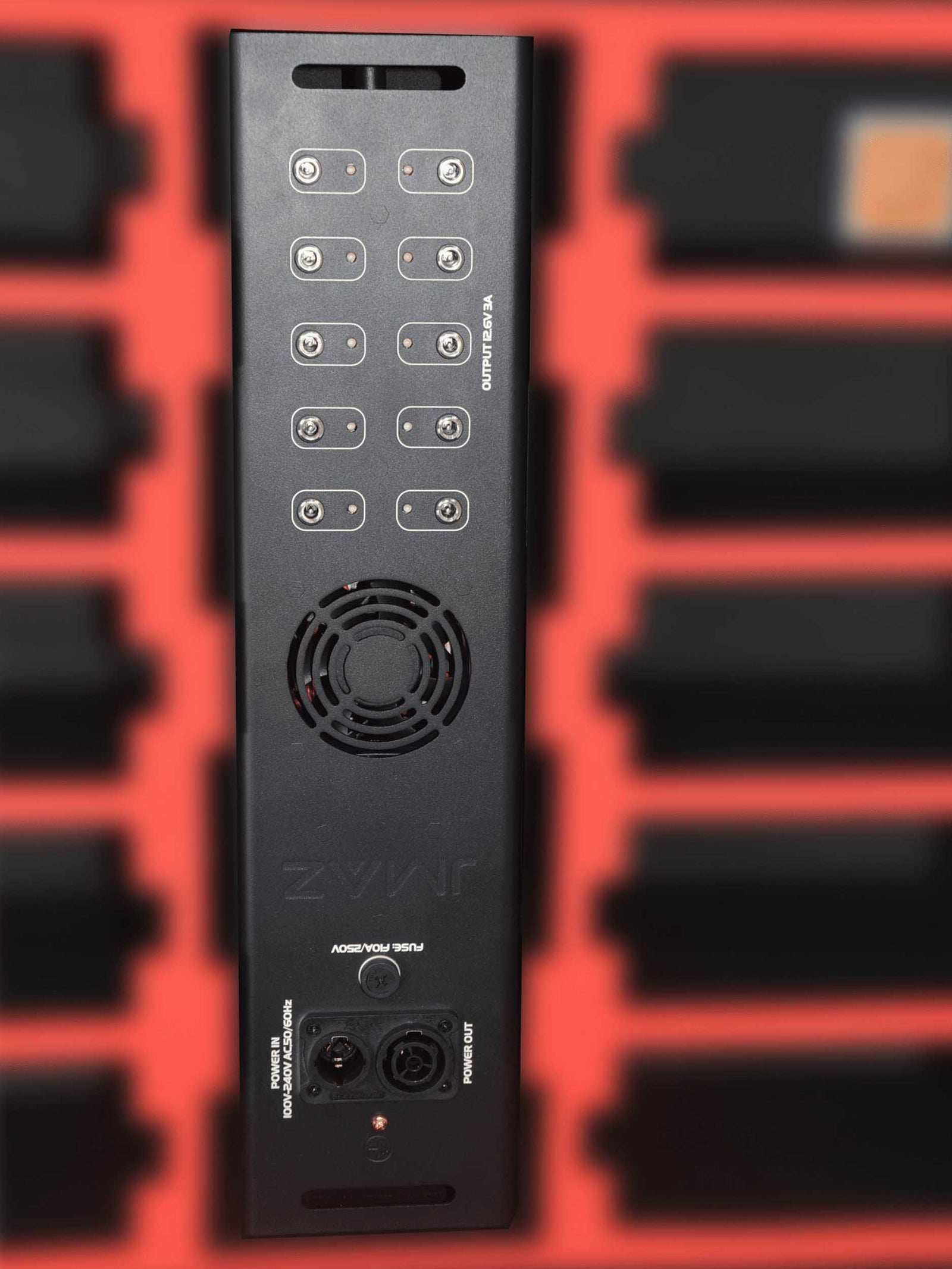 JMAZ JZ7018 MAD PAR 10PK IP65 Injection Molded Charging Case - Black