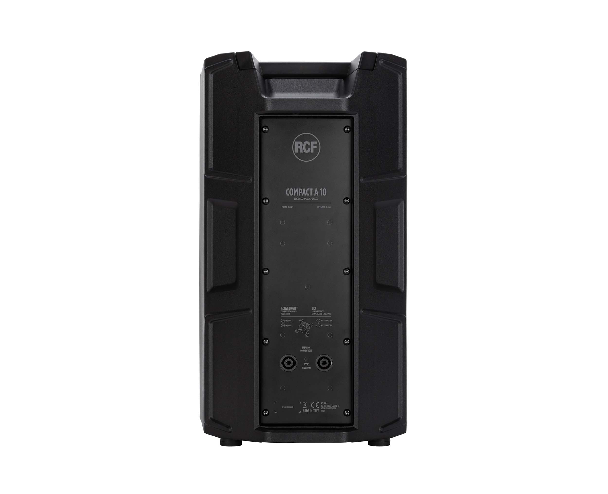 RCF COMPACT A 10 2-Way 10-Inch Passive Speaker - 1400 W by RCF