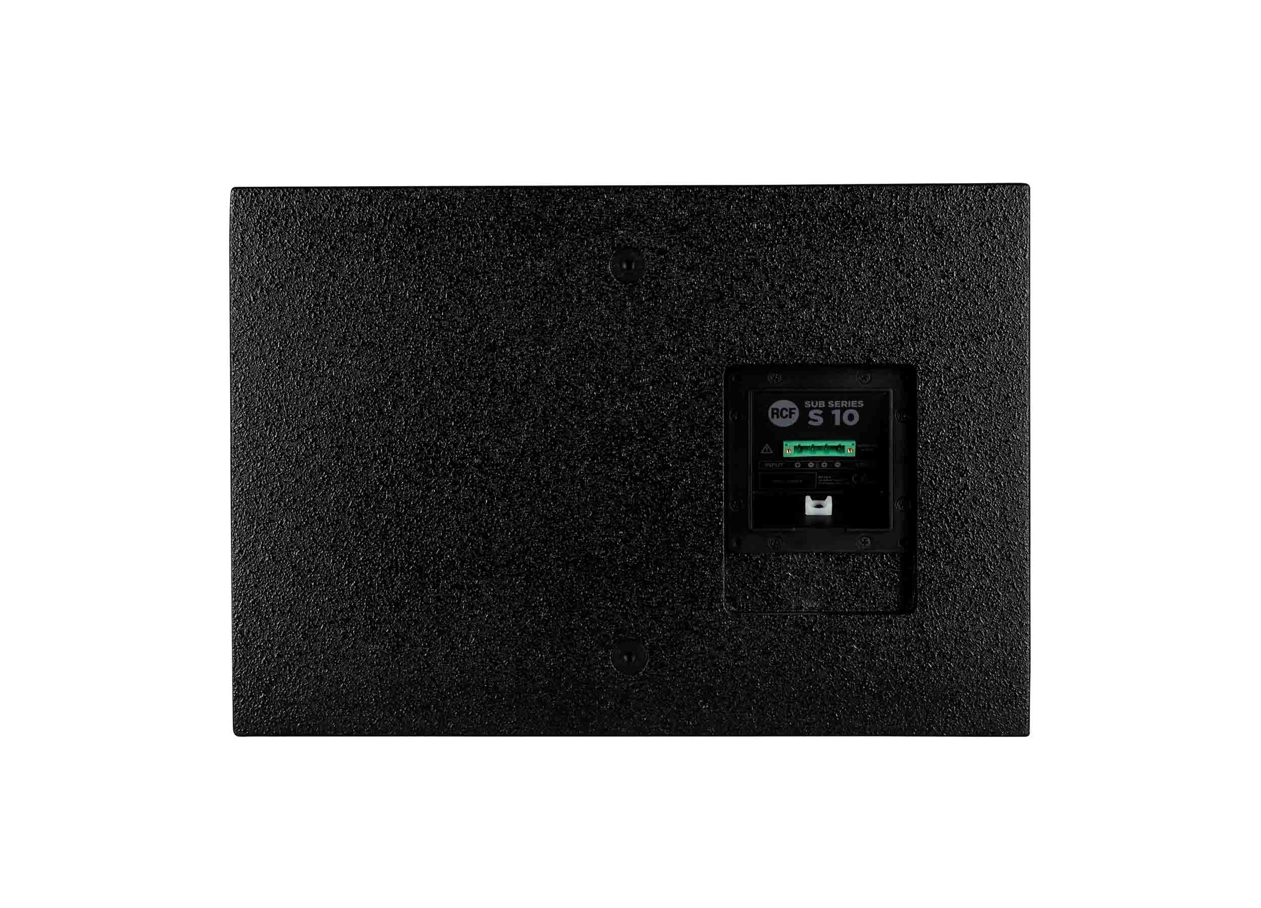 RCF SUB-S10 Passive 10-Inch Bass Reflex Subwoofer - 1600 W by RCF