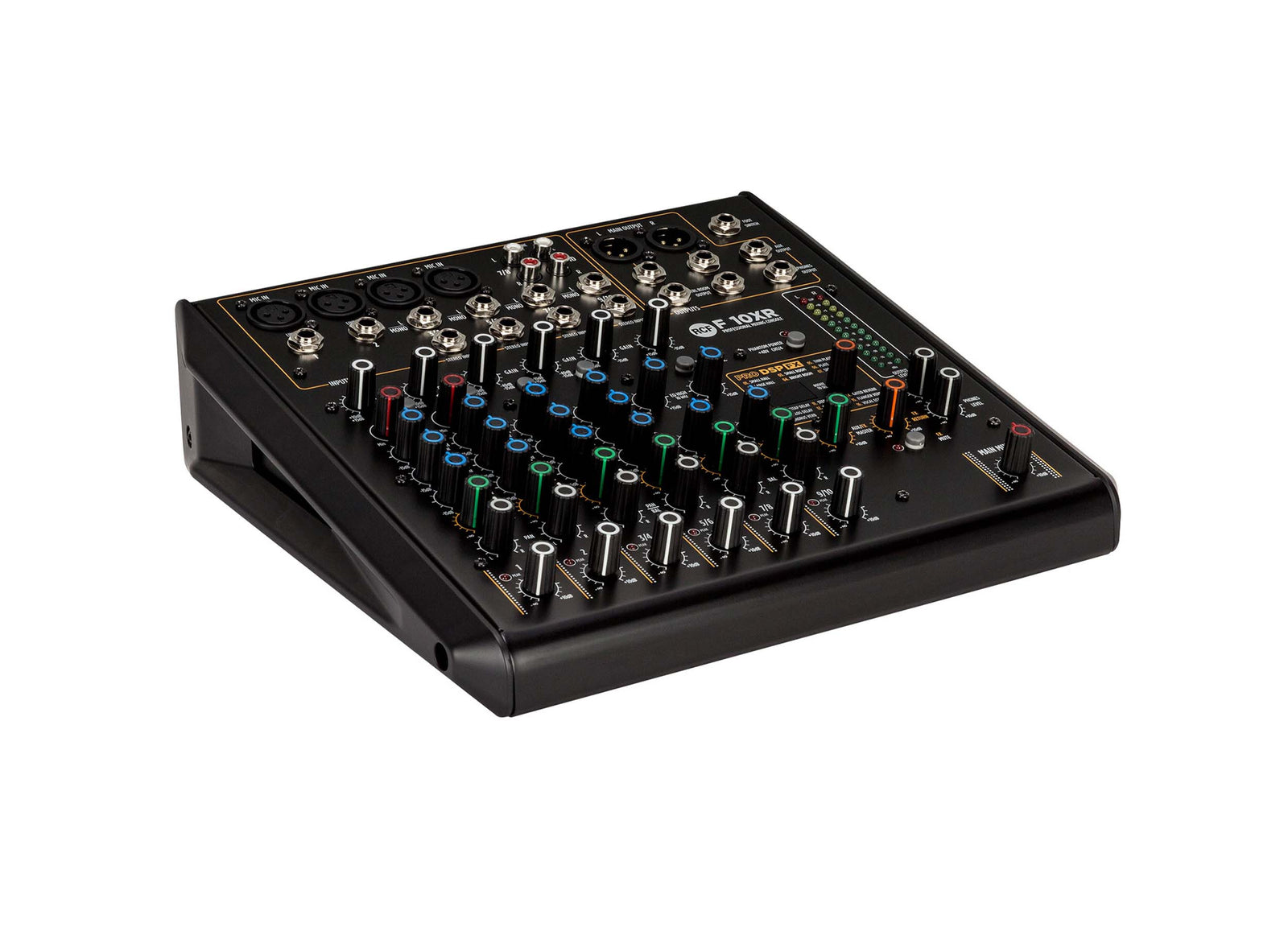 RCF F-10XR 10-Channel Mixing Console with Multi-FX and USB Recording by RCF