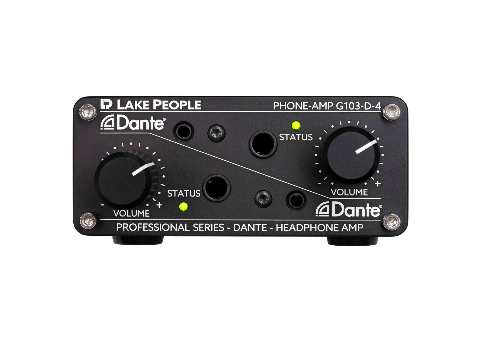 B-Stock: Lake People G103D4 Dante Headphone Amplifier - Black by Lake People