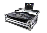 ProX XS-XDJRX3 WLT Flight Case for Pioneer XDJ-RX3, DDJ-REV5 DJ Controller with Laptop Shelf 1U Rack Space and Wheels by ProX Cases