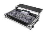 ProX XS-XDJRX3 WLT Flight Case for Pioneer XDJ-RX3, DDJ-REV5 DJ Controller with Laptop Shelf 1U Rack Space and Wheels by ProX Cases