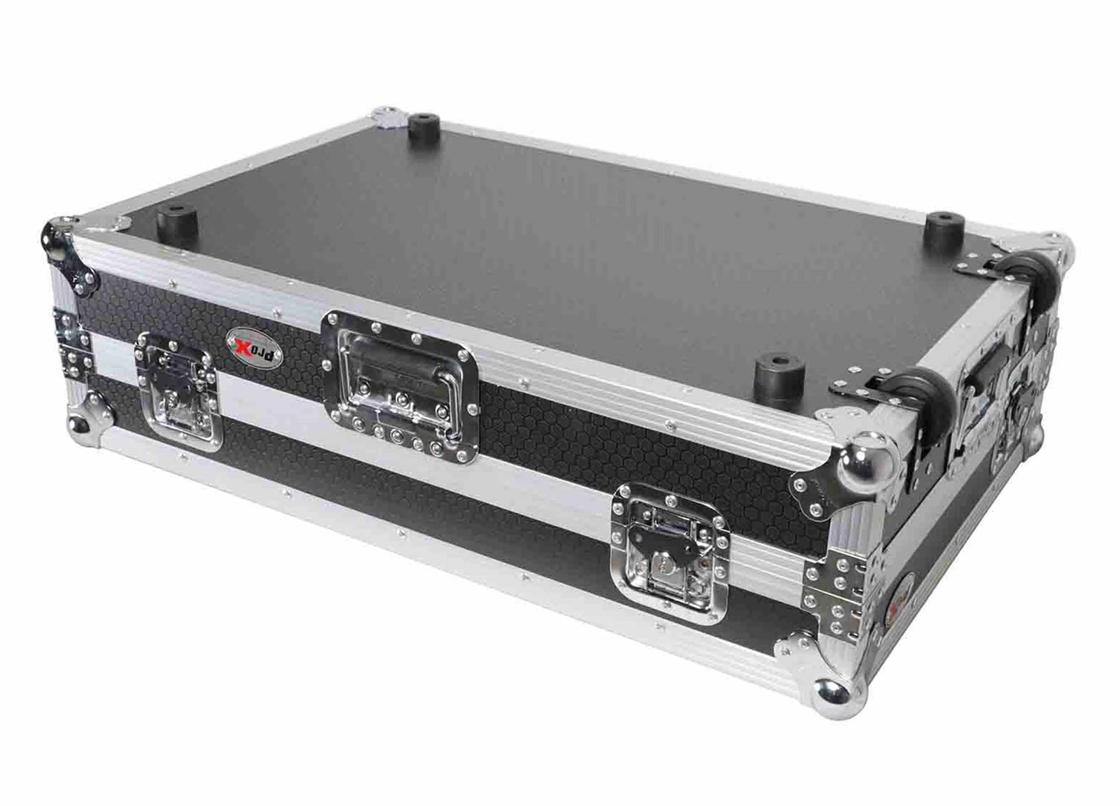 ProX XS-XDJRX3 WLT Flight Case for Pioneer XDJ-RX3, DDJ-REV5 DJ Controller with Laptop Shelf 1U Rack Space and Wheels by ProX Cases
