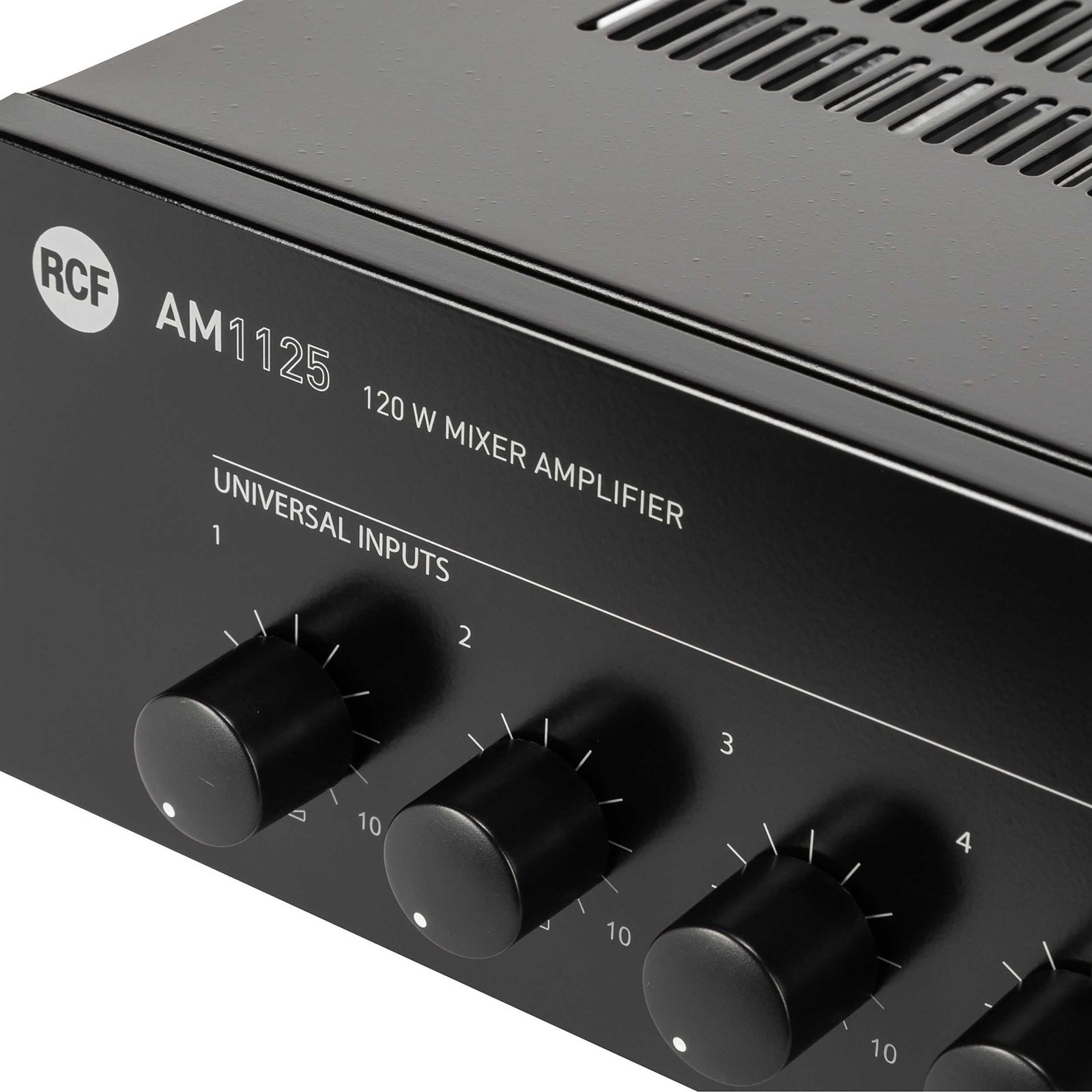 RCF AM1125, 5-Channel Digital Mixer Amplifier, 4 Ω / 70 V / 100 V - 160 W by RCF