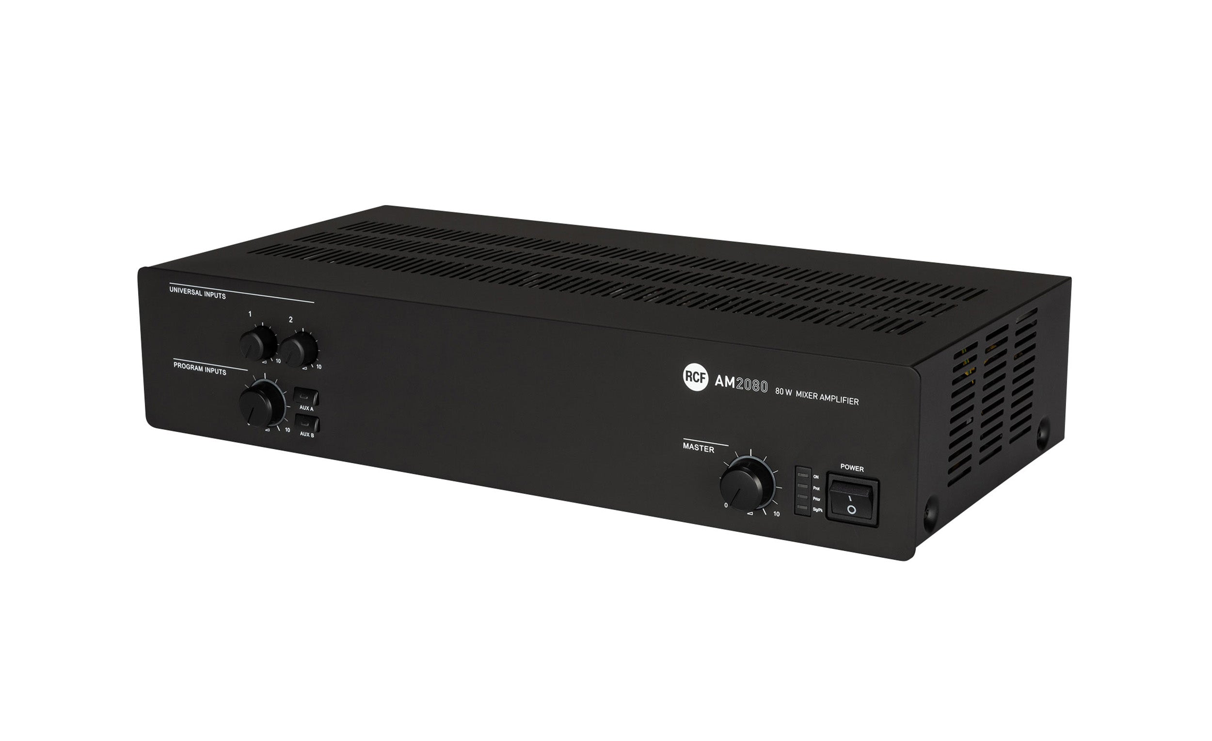 RCF AM2080 2-Input Digital Mixer Amplifier, 4 Ω / 70 V / 100 V - 80 W by RCF