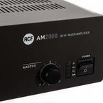 RCF AM2080 2-Input Digital Mixer Amplifier, 4 Ω / 70 V / 100 V - 80 W by RCF