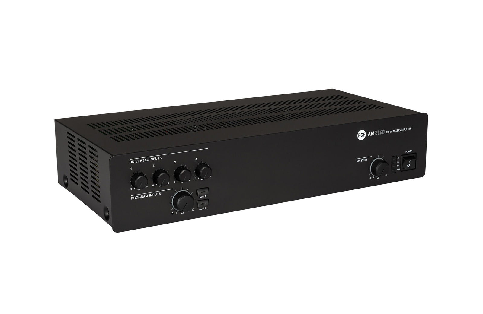 RCF AM2160 4-Input Digital Mixer Amplifier, 4 Ω/70/100V - 320 W by RCF