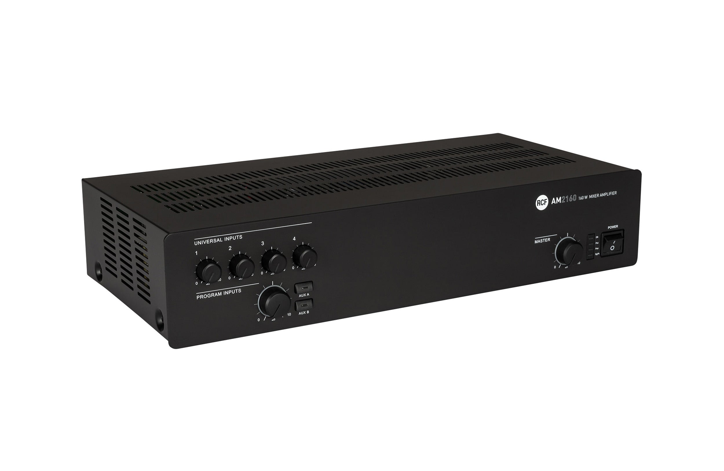 RCF AM2160 4-Input Digital Mixer Amplifier, 4 Ω/70/100V - 320 W by RCF