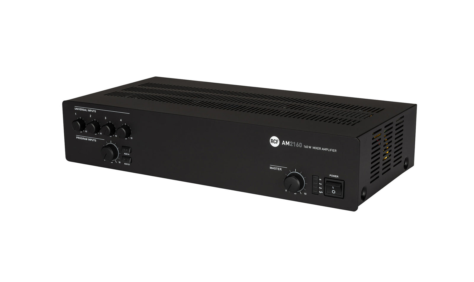 RCF AM2160 4-Input Digital Mixer Amplifier, 4 Ω/70/100V - 320 W by RCF