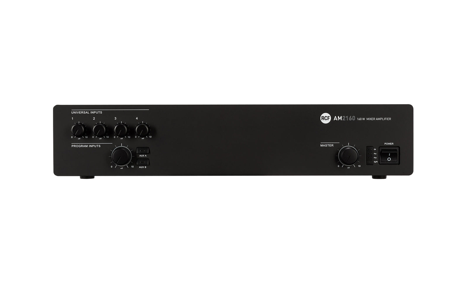 RCF AM2160 4-Input Digital Mixer Amplifier, 4 Ω/70/100V - 320 W by RCF