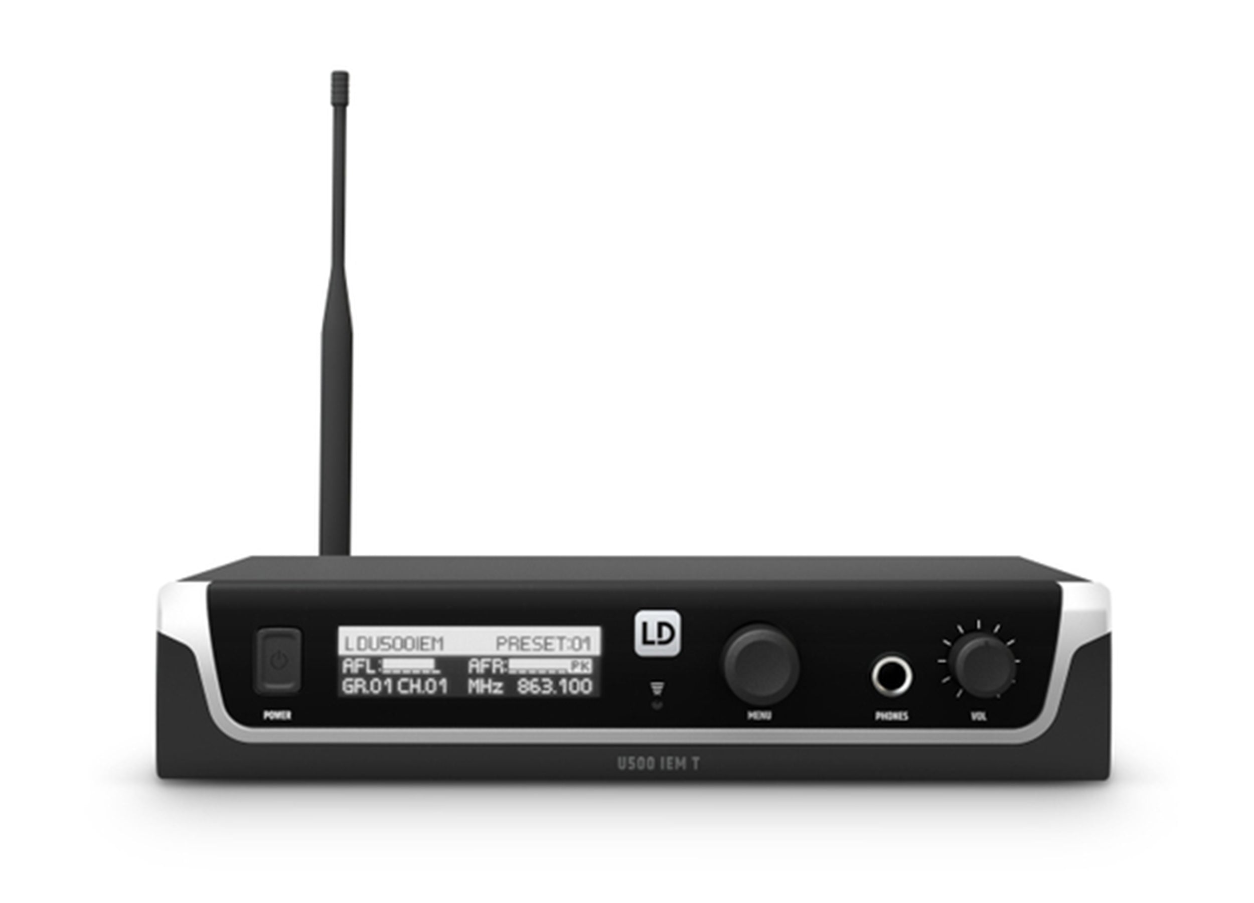 LD Systems U5047IEMHP(US) In-Ear Monitoring System with Earphones - 470 to 490 MHz by LD Systems
