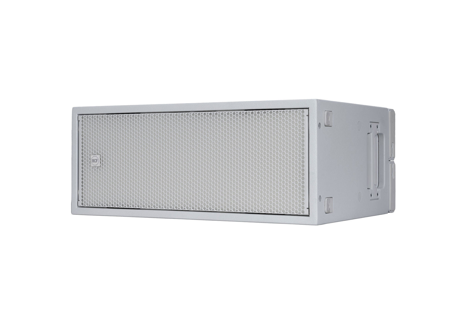 RCF SUB 808-AS W Dual 8-Inch High-Performance Active Subwoofer White - 2000 Watt by RCF
