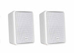 RCF MR40-T-W 4" Two-Way Bass Reflex Passive Speaker with Transformer 160W White - Pair by RCF