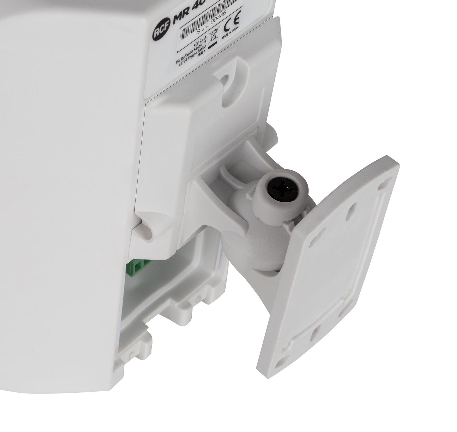 RCF MR40-T-W 4" Two-Way Bass Reflex Passive Speaker with Transformer 160W White - Pair by RCF