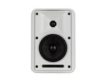 RCF MR50-T-W 5-Inch Two-Way Bass Reflex Passive Speaker with Line Transformer White 240 Watt - Pair by RCF