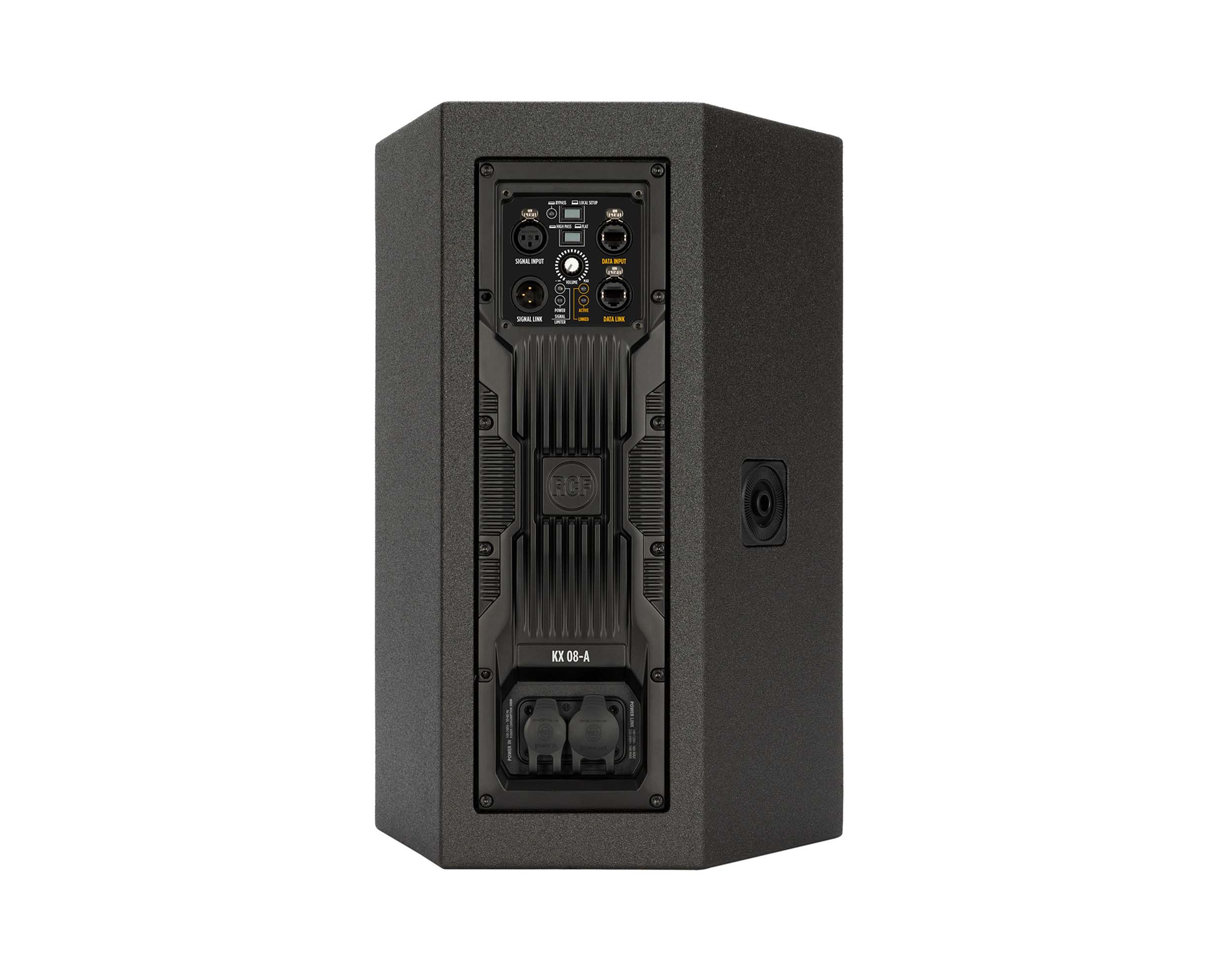 RCF KX 08-A 8-inch High-Performance 2-Way Point-Source Active Speaker - 2000 Watt by RCF