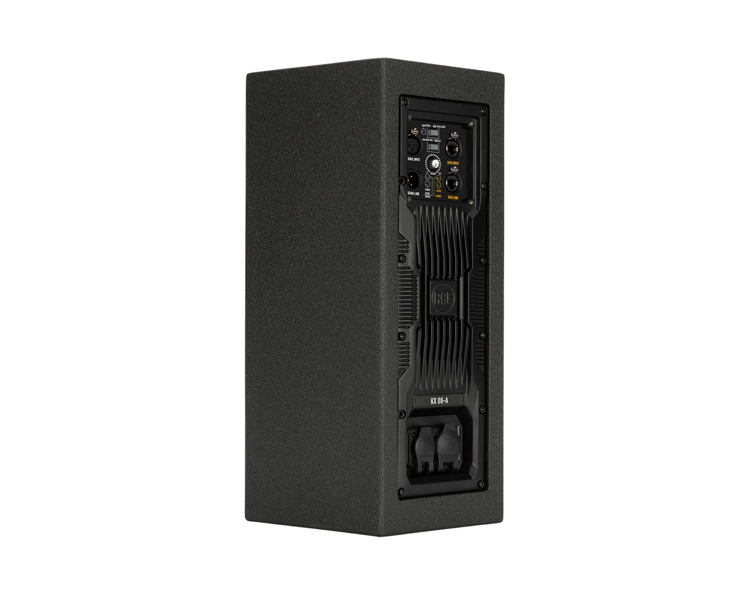 RCF KX 08-A 8-inch High-Performance 2-Way Point-Source Active Speaker - 2000 Watt by RCF