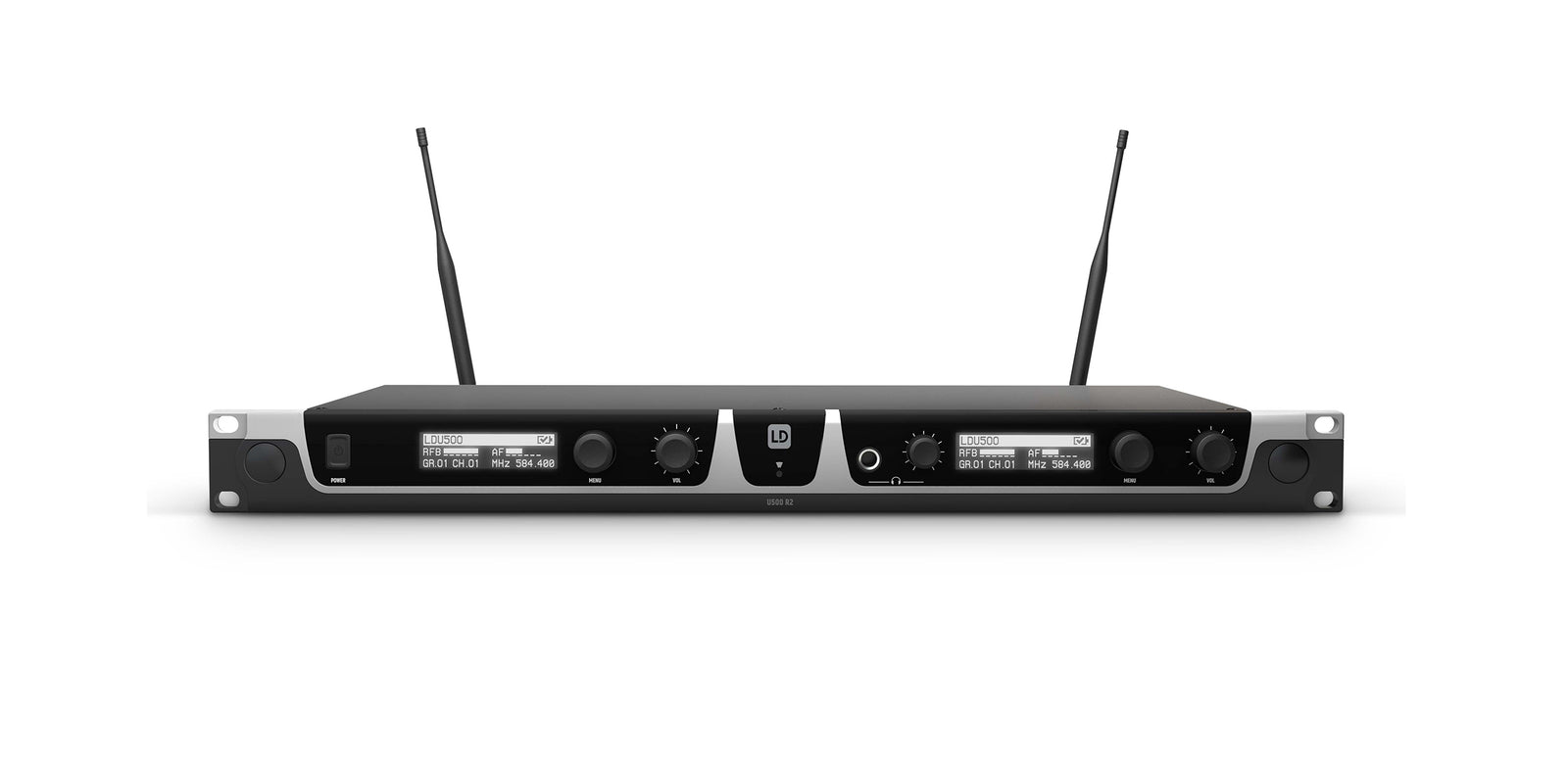 LD Systems U5051BPH2(US) Dual Wireless Microphone System with 2 x Bodypack and 2 x Headset - 512 to 542 MHz by LD Systems