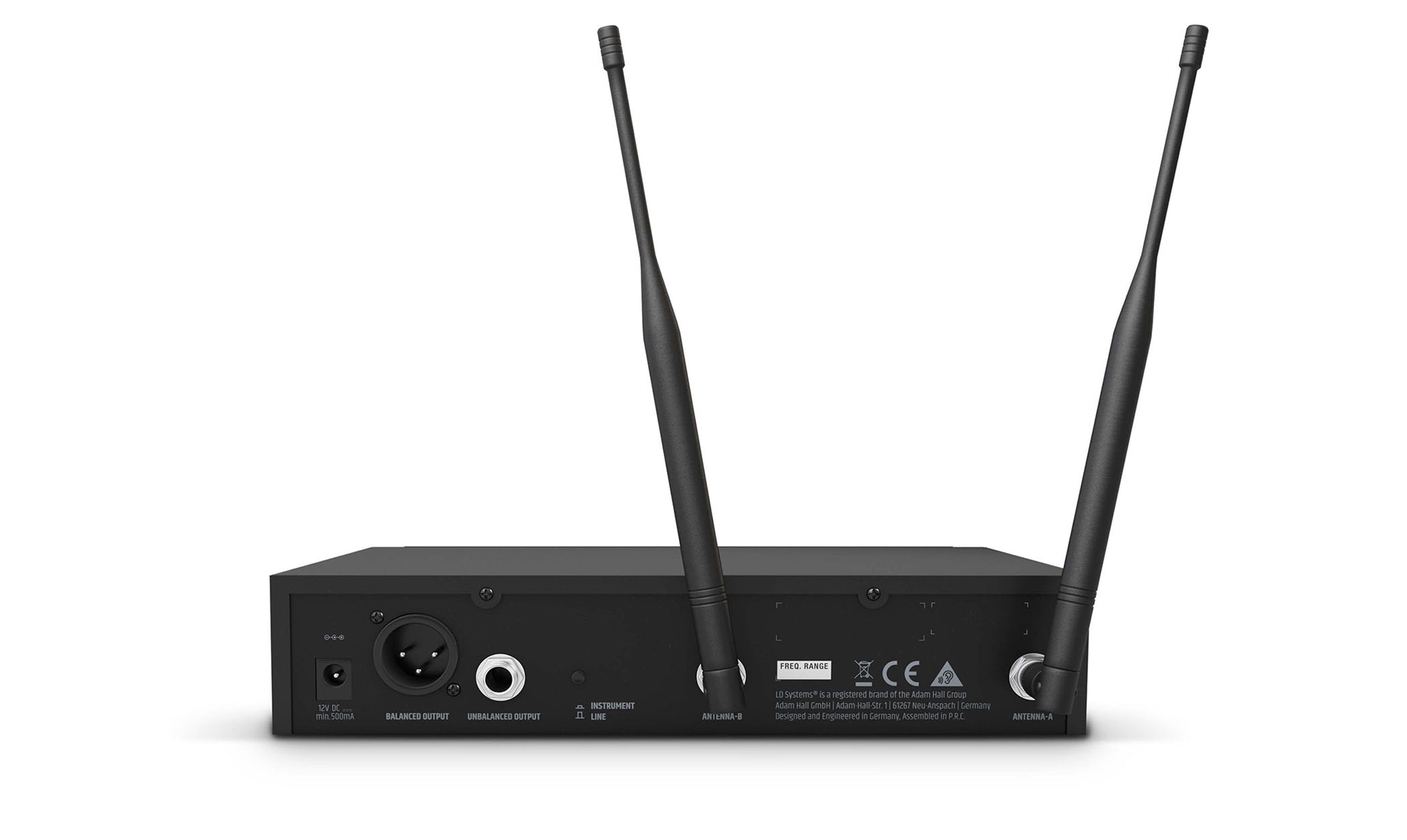 LD Systems U5047BPL(US) Wireless Microphone System with Bodypack and Lavalier Microphone - 470 to 490 MHz by LD Systems