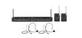 LD Systems LDS-U3047BPH2(US) Dual Wireless Microphone System with 2 x Bodypack and 2 x Headsets - 470 to 490 MHz by LD Systems