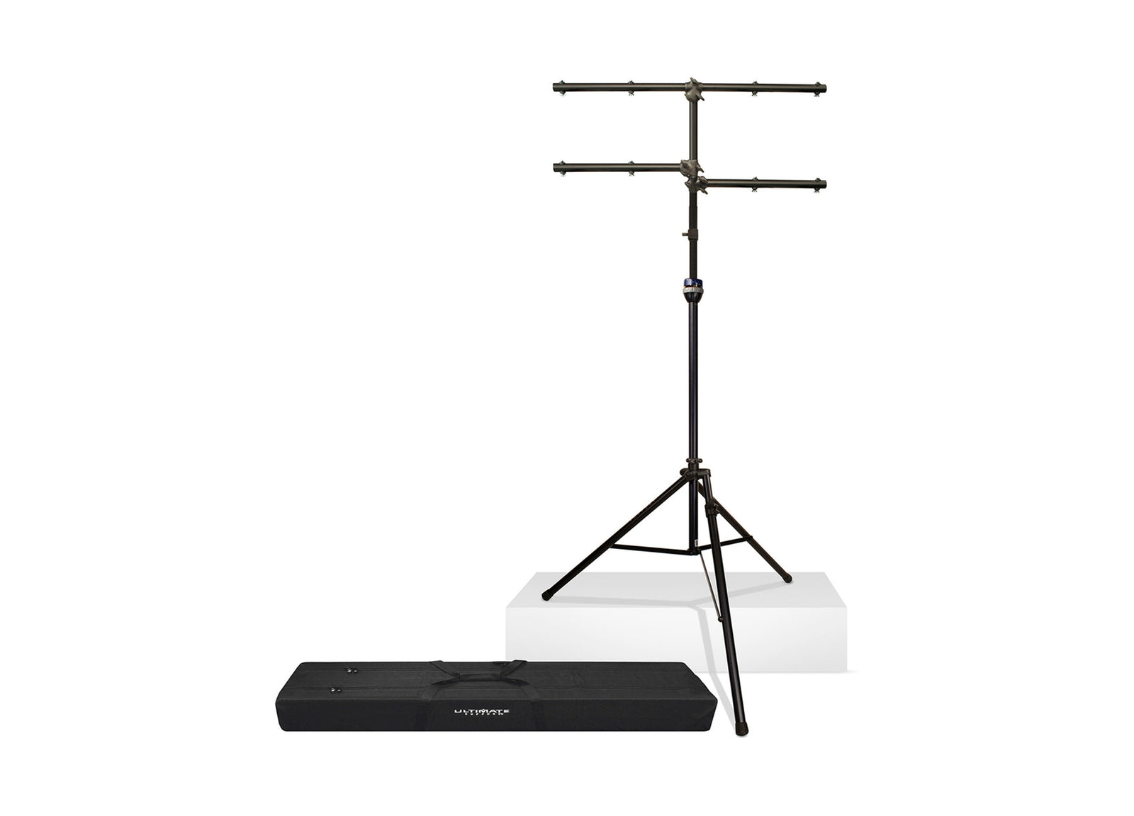 Ultimate Support LT-99BL Lighting Tree with TeleLock Lift-Assist and Leveling Leg - 11.2' by Ultimate Support