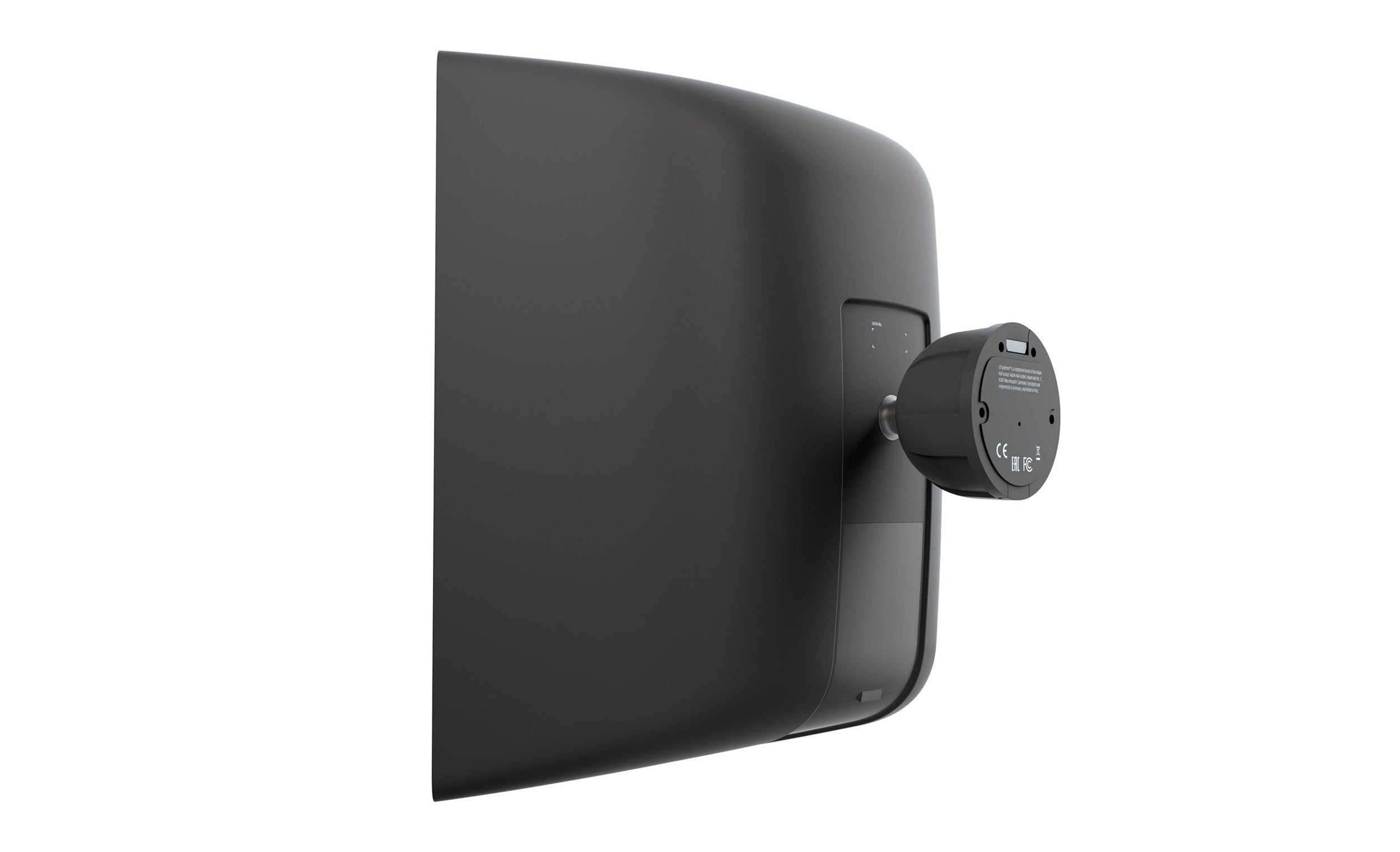 LD Systems DQOR8TB 16 Ohm Two-way Passive Indoor/Outdoor Installation Loudspeaker with 8-inch Woofer - Black by LD Systems