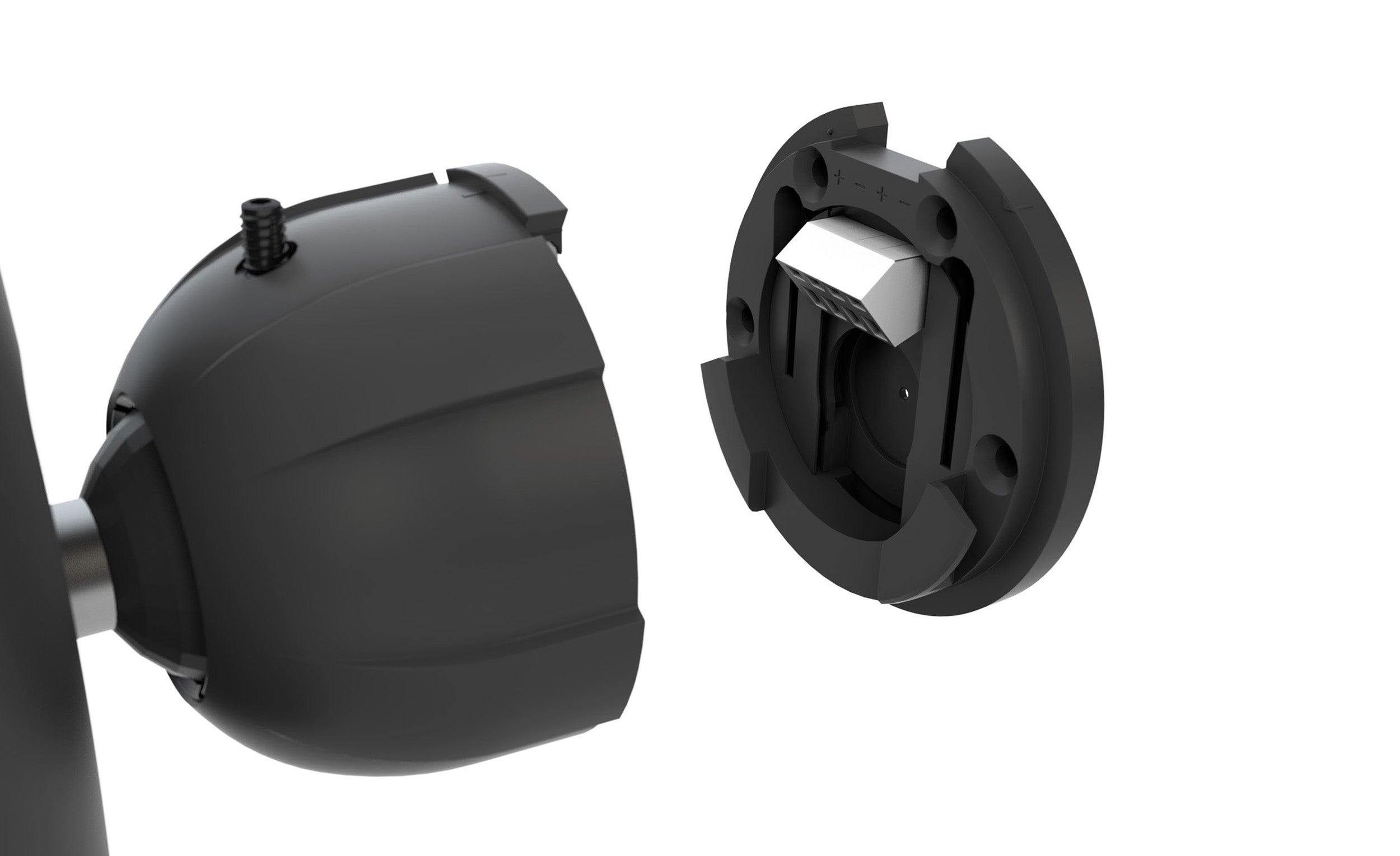 LD Systems DQOR8TB 16 Ohm Two-way Passive Indoor/Outdoor Installation Loudspeaker with 8-inch Woofer - Black by LD Systems