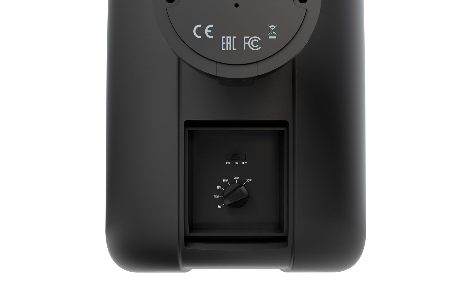 LD Systems DQOR8TB 16 Ohm Two-way Passive Indoor/Outdoor Installation Loudspeaker with 8-inch Woofer - Black by LD Systems