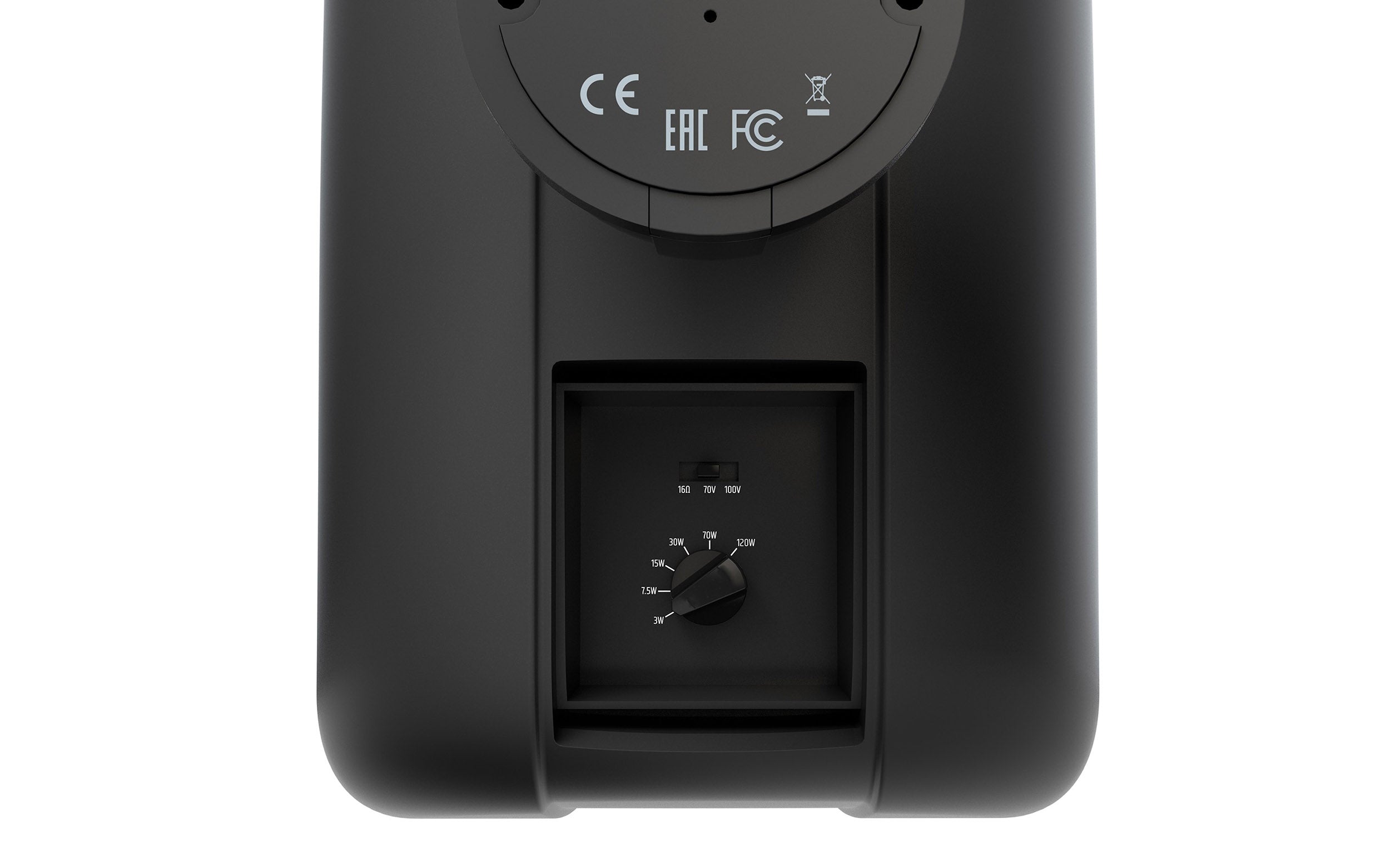 LD Systems DQOR8TB 16 Ohm Two-way Passive Indoor/Outdoor Installation Loudspeaker with 8-inch Woofer - Black by LD Systems
