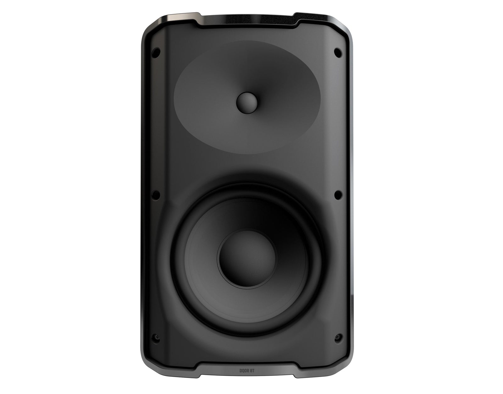 LD Systems DQOR8TB 16 Ohm Two-way Passive Indoor/Outdoor Installation Loudspeaker with 8-inch Woofer - Black by LD Systems