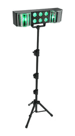 Technical Pro LGT22 DJ 3-in-1 Light Bar with Tripod Stand - Black