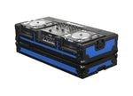 B-Stock: Odyssey Cases FRDNX1200BKBLUE New Heavy Duty Blue Denon DJ Console Flight Case