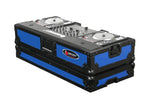 B-Stock: Odyssey Cases FRDNX1200BKBLUE New Heavy Duty Blue Denon DJ Console Flight Case