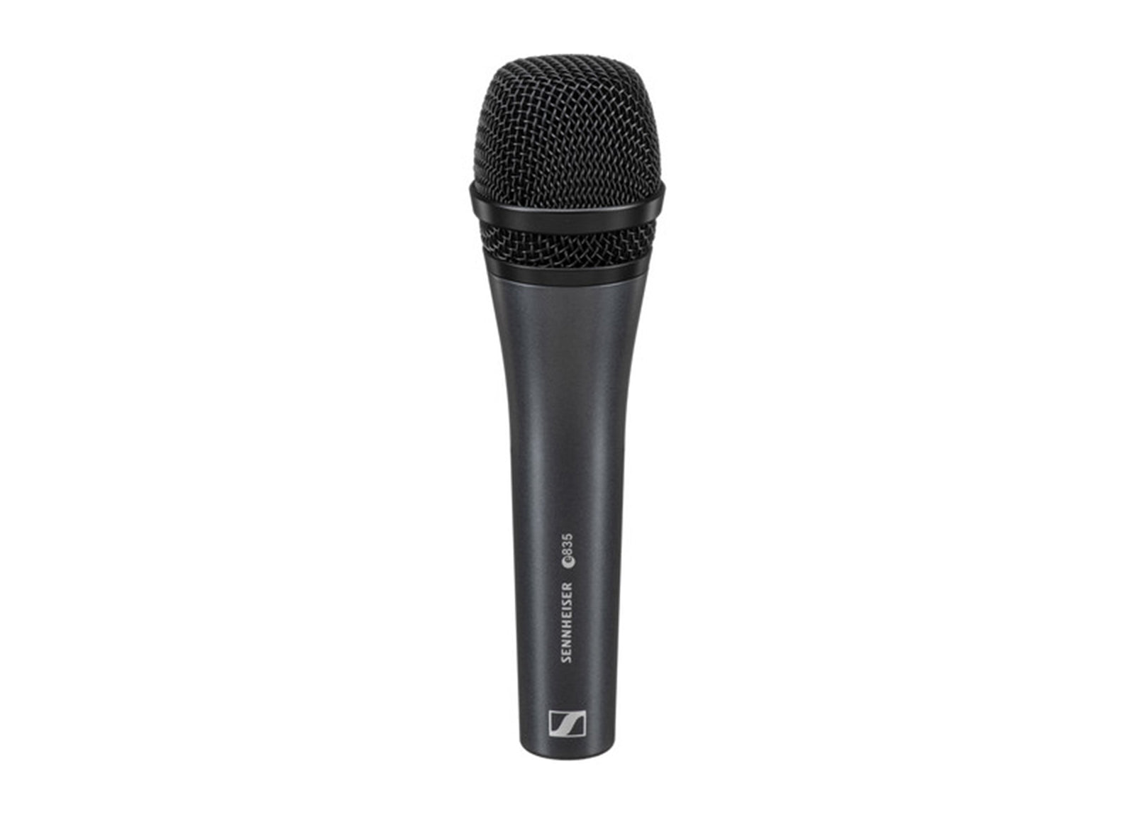 Sennheiser E 835 Cardioid Handheld Dynamic Vocal Microphone with Clip & Pouch - Black by Sennheiser