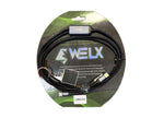 WELX USB R3 1.5 Meter Dual USB-C UltraFast Charging Cable 100W - Black by WELX