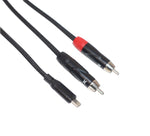 ProX XC-USBC2RCA03 USB-C to Dual RCA Audio Cable - 3 Feet by ProX Cases
