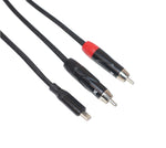 ProX XC-USBC2RCA06 USB-C to Dual RCA Audio Cable - 6 Feet by ProX Cases